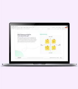 MVP Planning Template MVP Planning Template
